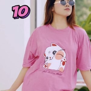 Soft cotton T-shirt-5